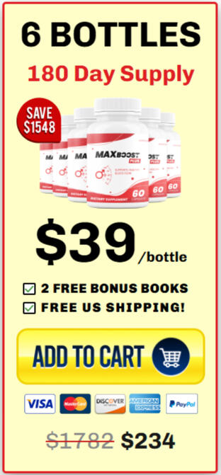 Max Boost 6 bottle