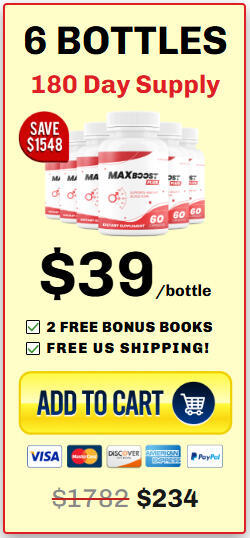 Max Boost 6 bottle