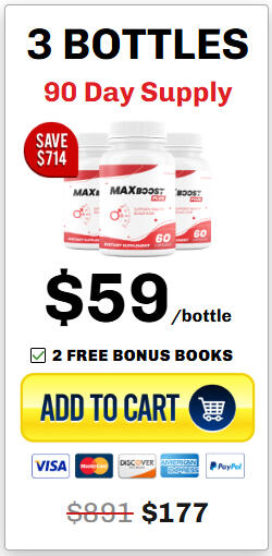 Max Boost 3 bottle